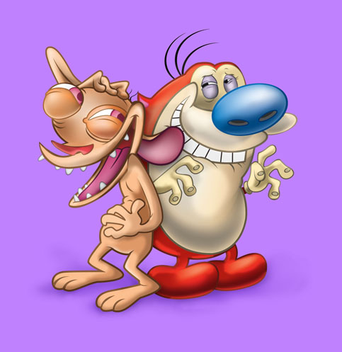 ren and stimpy wallpaper